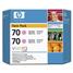 HP 70 Twin Pack - print cartridge CB346A